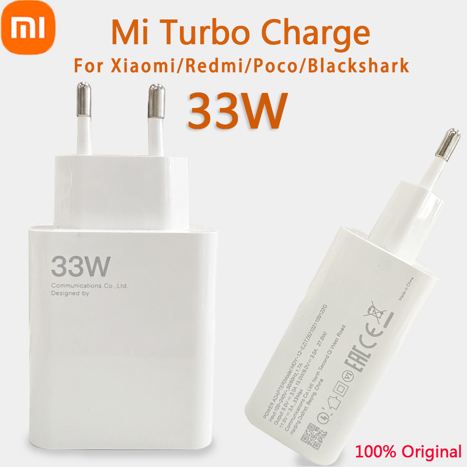 Redmi Adapter 33w Turbo Fast